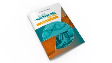 Portada de un informe titulado 'Estudio de Remuneración 2023-2024'.
